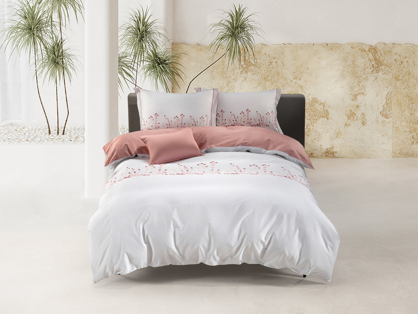 Botanical Blush Linen Set